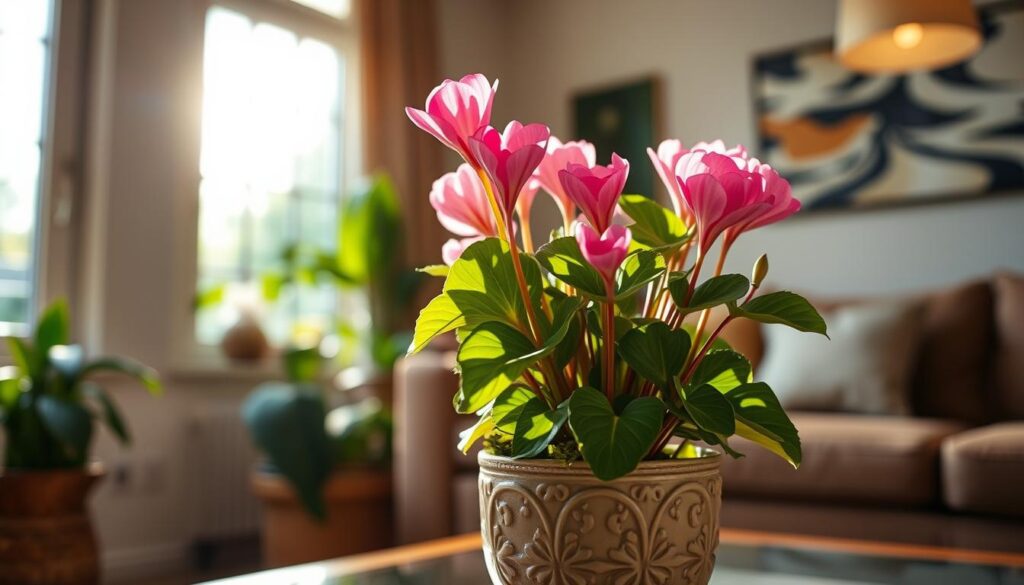 How to care for a Cyclamen Plant indoors