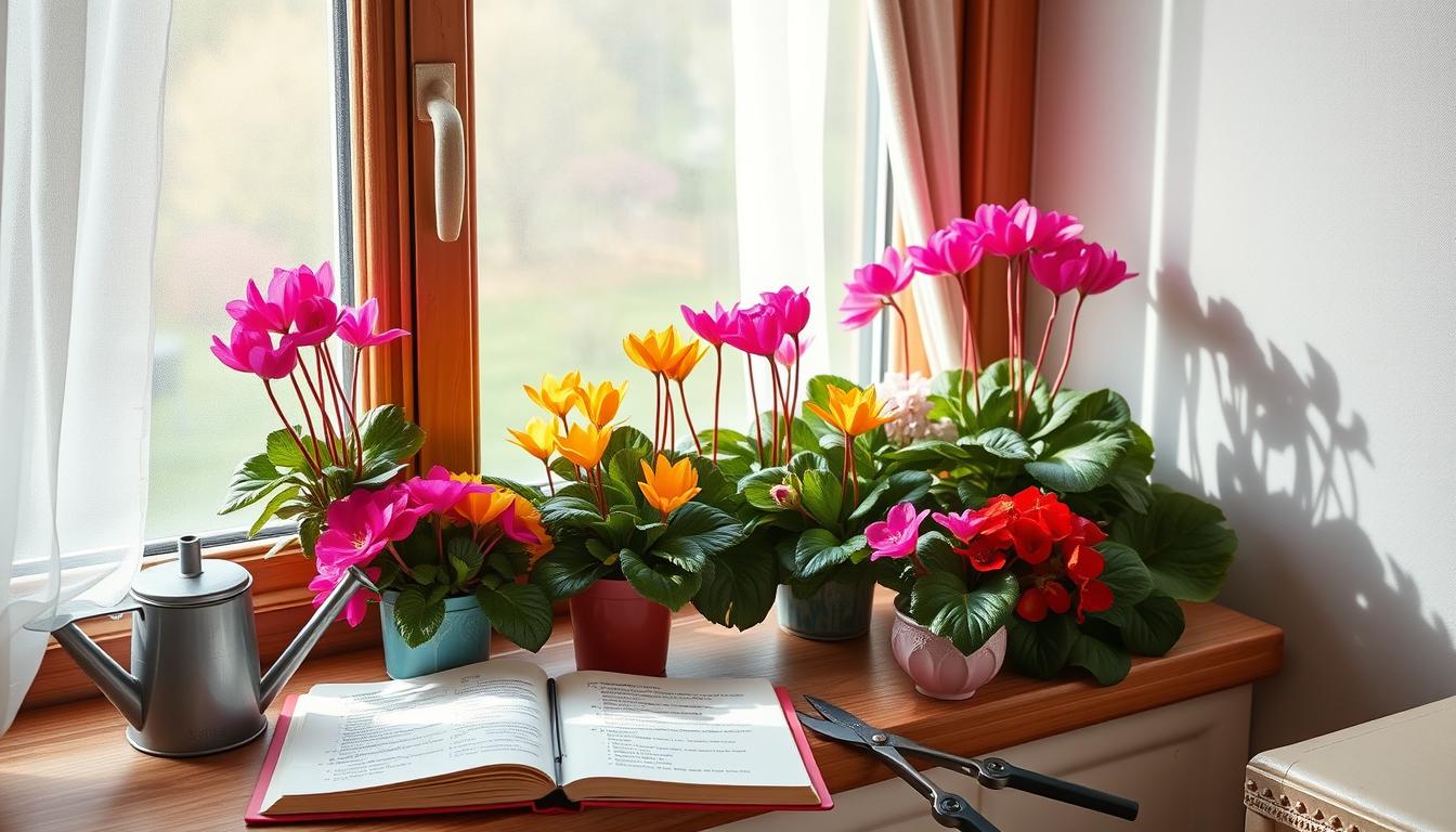 How to care for a Cyclamen Plant indoors